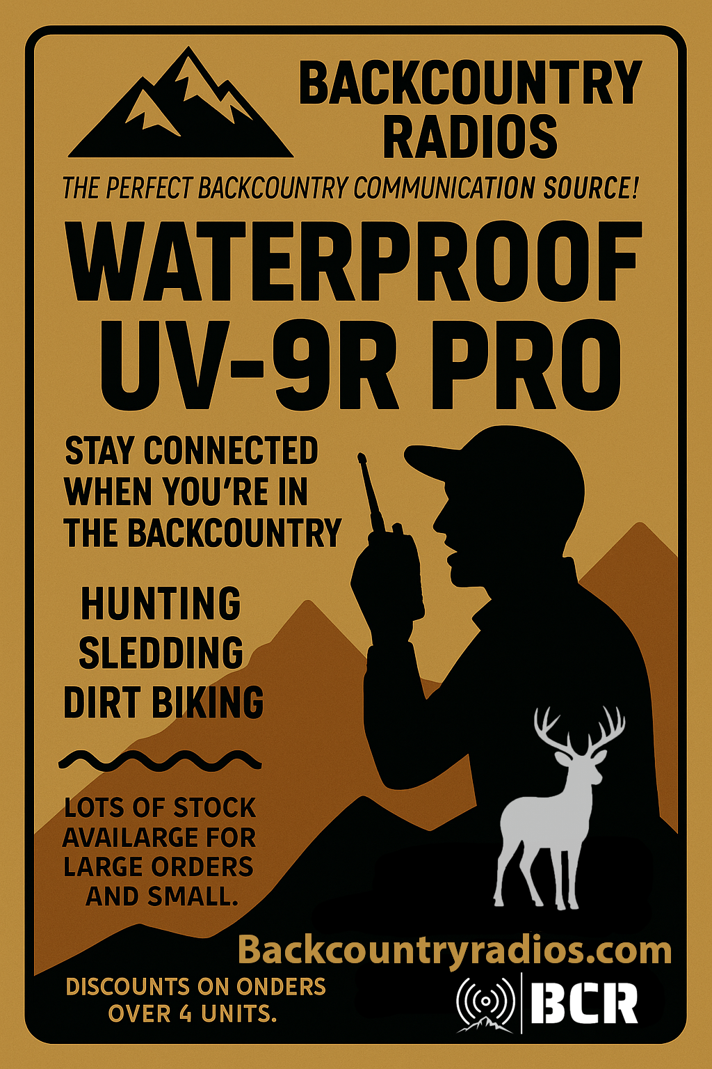 Stay Connected in the Backcountry with the Baofeng UV-9R Pro