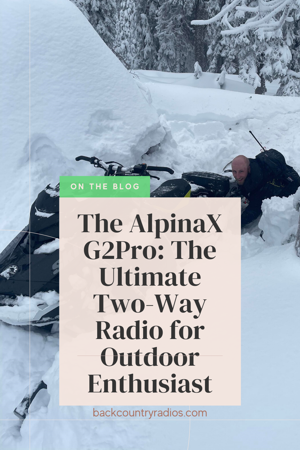 Discover the AlpinaX G2Pro: The Ultimate Two-Way Radio for Outdoor Enthusiasts and Professionals