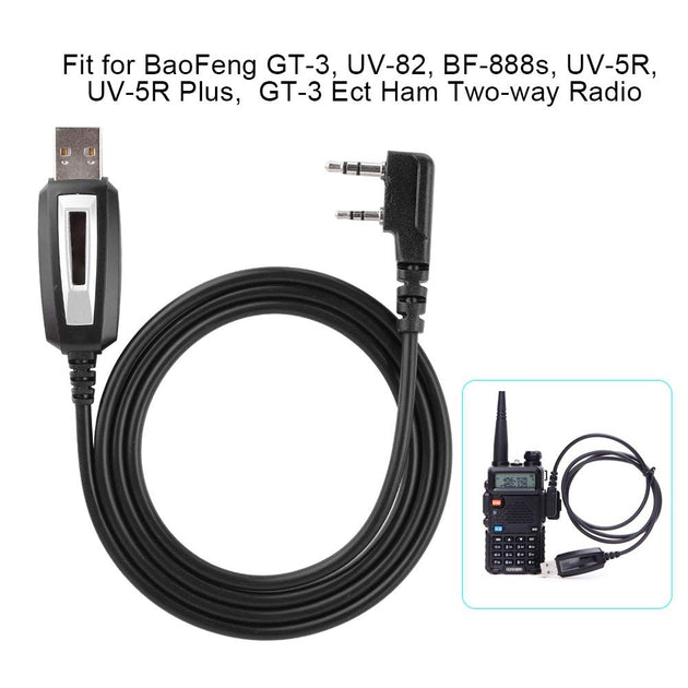 baofeng UV-5r Cable demo