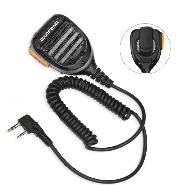 Baofeng waterproof mic uv-82